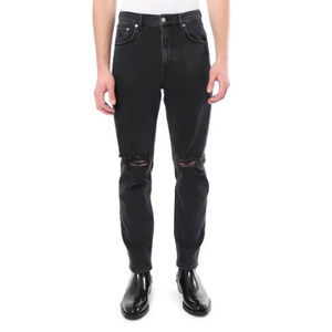 Amendi Axel Distressed Tapered Slim Jeans in Sweet Moon Size 34X32 NWT